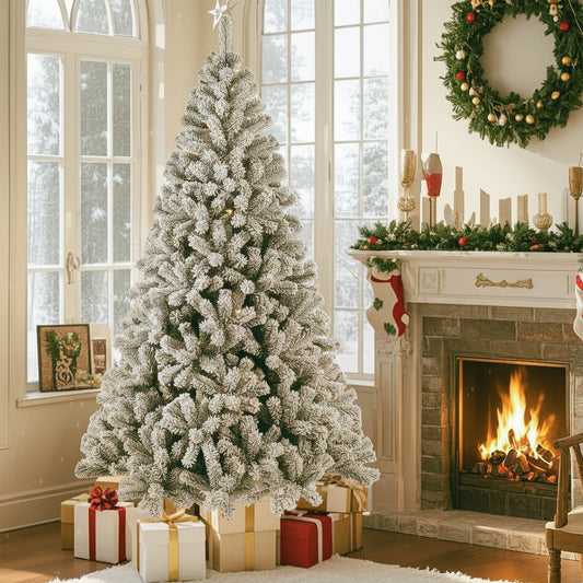 Winterzauber Schneekristall